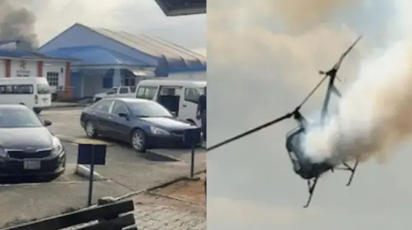 Miraculous Escape: NAF Helicopter Crash In Port Harcourt - IK MZIKI